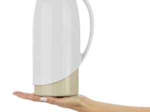 Garrafa térmica 1 litro branca Celebrar plástico Sanremo