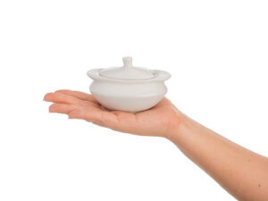 Mini molheira de porcelana 130 ml