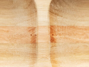 Petisqueira de madeira pinus artesanal retangular 30 x 14 cm