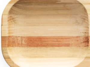 Petisqueira grande madeira pinus artesanal tripla 45 x 14 cm